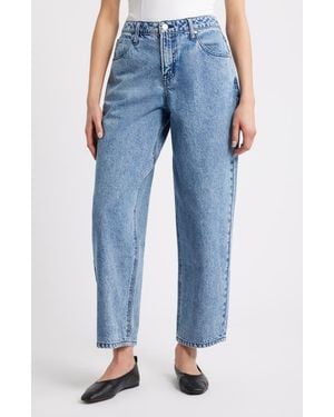 City Blues High Waist Crescent Leg Jeans - Blue