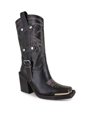 Zigi Amaranta Cowboy Boot - Black