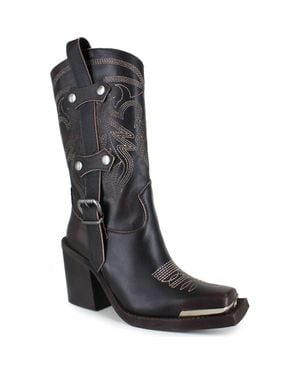 Zigi Amaranta Cowboy Boot - Black