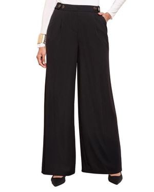 Friends Like These High Waist Wide Leg Pants - Black