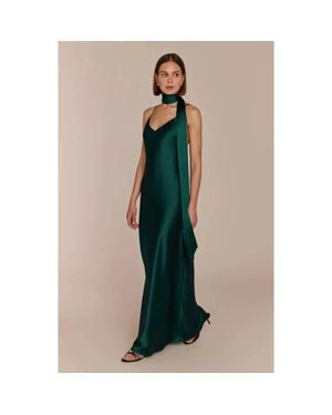 Rewritten Brooklyn Slip Dress - Blue