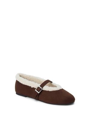 Matisse Midtown Mary Jane Flat - Brown