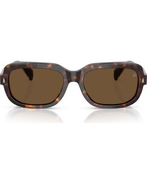 Moncler 55Mm Pillow Sunglasses - Brown
