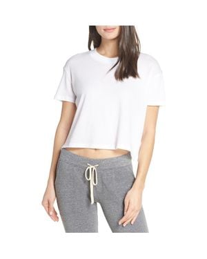 Alternative Apparel Headliner Crop Tee - White