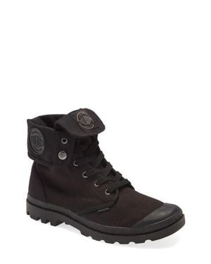 Palladium 'Baggy' Canvas Boot - Black