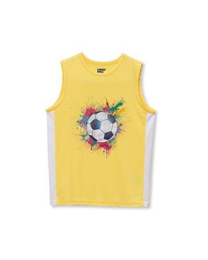 Lands' End Boys Active Jersey Top - Yellow