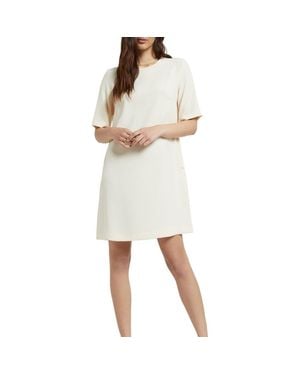 Ottod'Ame Solid Short Dress - Natural