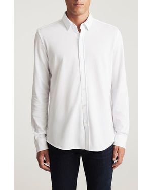 Mavi Cotton Button-Up Shirt - White