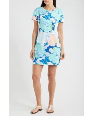 Lilly Pulitzer Melodie Skirted Romper - Blue