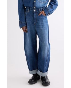 Givenchy Twisted Seam Jeans - Blue