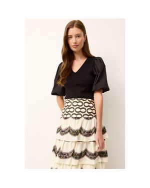 Marie Oliver Shayna Top - Black