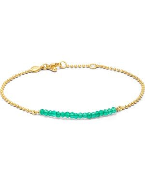 Eloise Jewelry Cosmos Bracelet With Natural Gemstones. Handmade - Blue