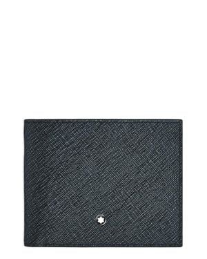 Montblanc Sartorial Leather Bifold Wallet - Gray