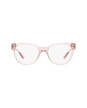 Versace 53Mm Cat Eye Optical Glasses - Multicolor
