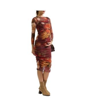 Cache Coeur Vanessa Maternity & Nursing Dress - Red