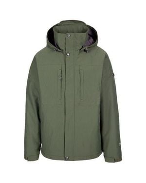 Trespass Discott Waterproof Jacket - Green