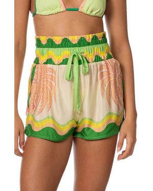Maaji Rhino Cover-Up Shorts - Green