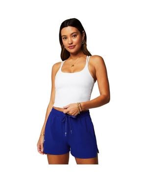 Fabletics Principal Built-In Bra Tank - Blue