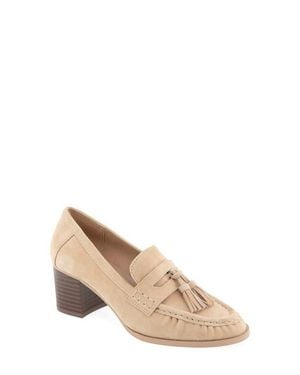 Splendid Martha Tassel Loafer Pump - Natural