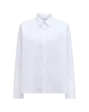Callas Milano Sirene Scarf Back Shirt - White