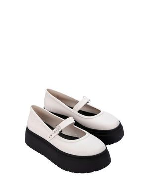 Melissa Soft Ballerina Platform Mary Jane - White