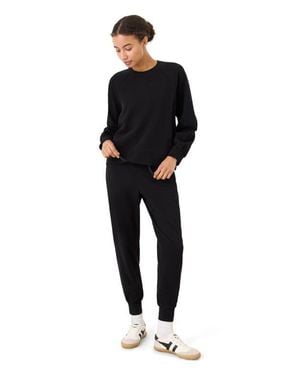 Pact Cloudknit Raglan Crew - Black
