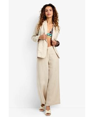 Trina Turk Azurine Blazer - Natural