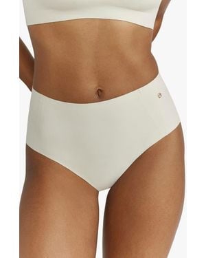 Evelyn & Bobbie High Waisted Retro Bikini - Brown