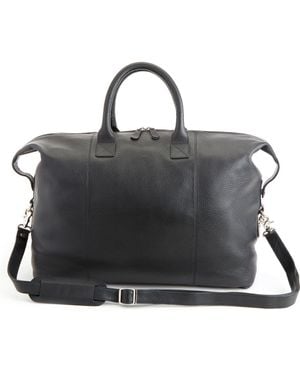ROYCE New York Personalized Medium Duffel Bag - Black