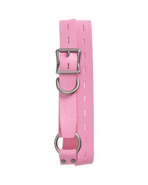 Martine Rose Bondage Leather Belt - Pink