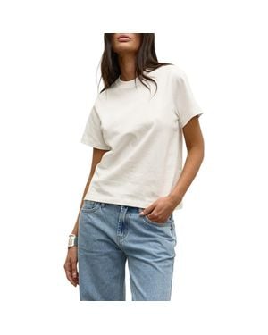 Bayse Tess Cotton T-Shirt - White