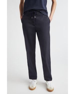 Eleventy Tapered Ankle Pants - Blue