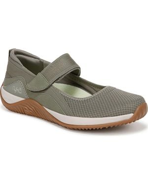 Ryka Echo Knit Mary Jane Sneaker - Green