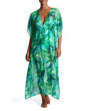 Ralph Lauren Cover-Up Midi Caftan - Green
