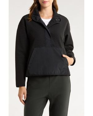 Free Fly Gridback Fleece Lined Pullover - Black