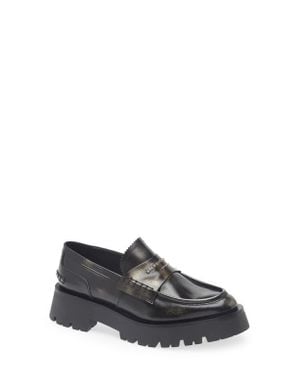 Alexander Wang Carter Lug Sole Loafer - Gray