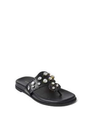Jack Rogers Jacks Jewel Sport Flip Flop - Black