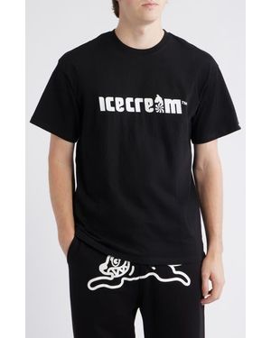 ICECREAM Classico Graphic T-Shirt - Black