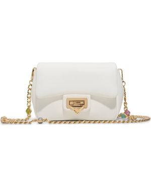 ALDO Bbellagemmx Faux Leather Crossbody Bag - White