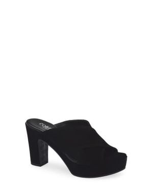 Cordani Teresa Platform Slide Sandal - Black