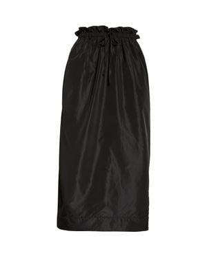 Simone Rocha Gathered Waist Tulip Skirt - Black