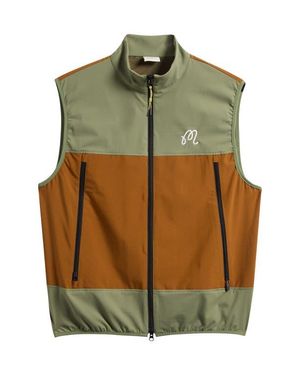 Malbon Golf Albatross Foraging Vest - Green
