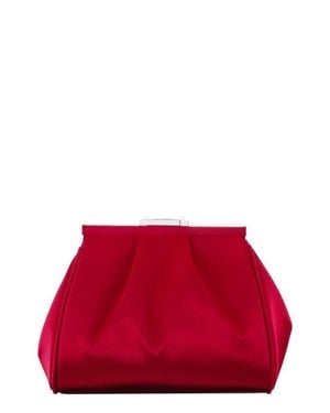 Nina Blayz Frame Clutch - Red