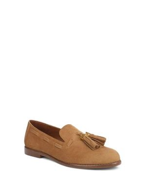 Franco Sarto Hartlie Tassel Loafer - Brown