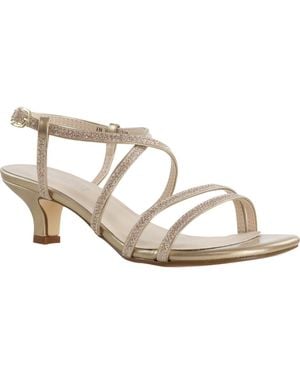 Touch Ups Maisie Kitten Heel Slingback Sandal - White