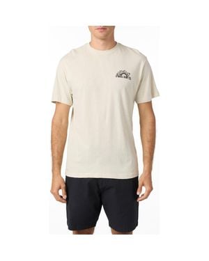 O'neill Sportswear Fins Free Graphic T-Shirt - Natural
