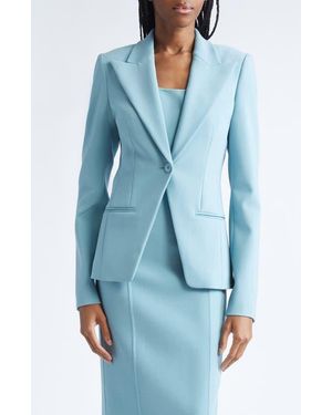 Michael Kors Peak Lapel Blazer - Blue