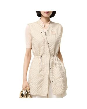 Burberry Quilted Nylon Walby Warmer - Natural