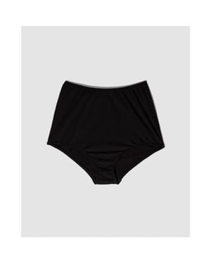 Oddobody Organic Cotton High Waisted Brief - Black