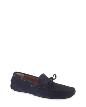 Gentle Souls Hermoso Suede Driving Loafer( - Blue